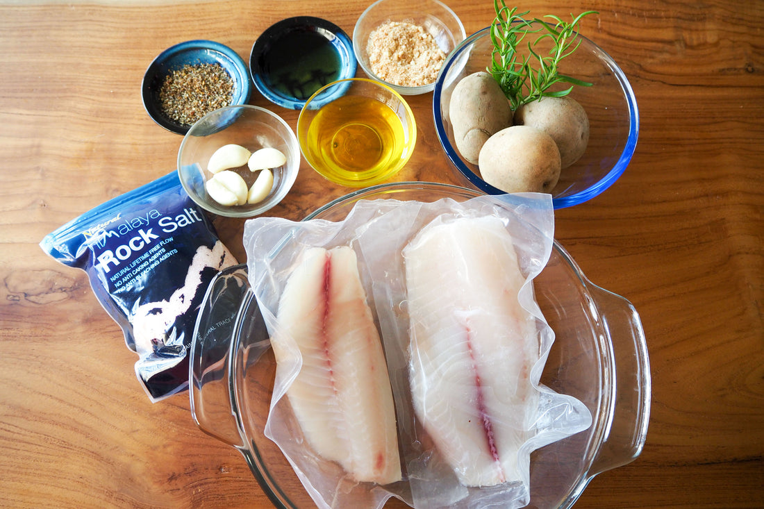 BAKED-TILAPIA-AND-POTATOES-AND-ROSEMARY-RECIPE Dish The Fish