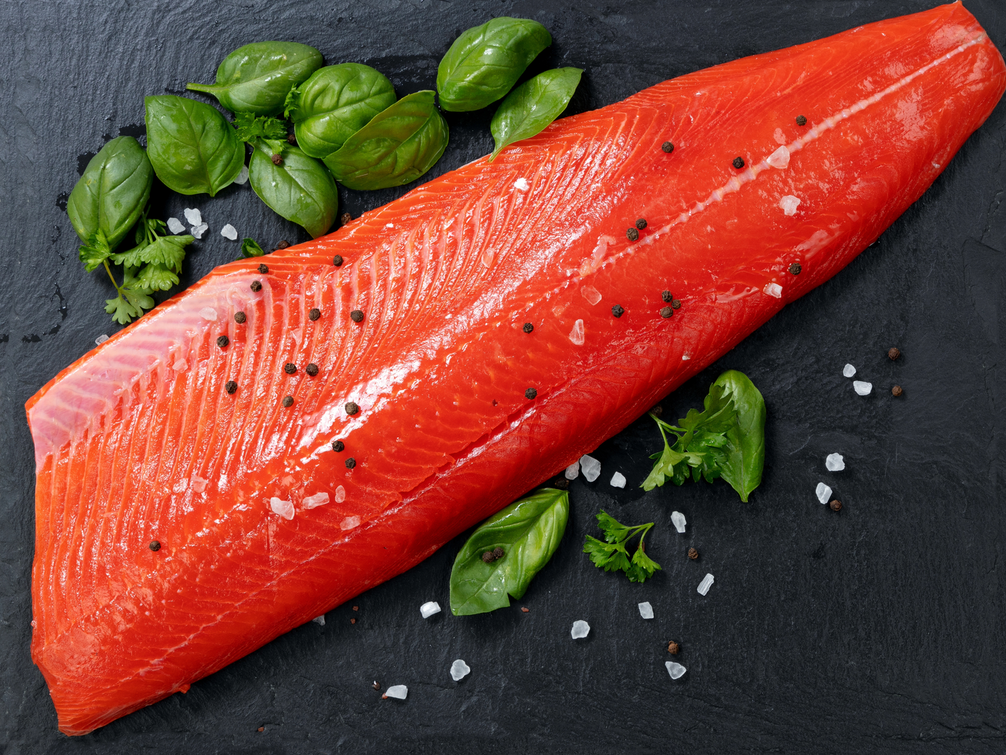 Wild Frozen Sockeye Salmon Fillet (about 650g) - Dish The Fish